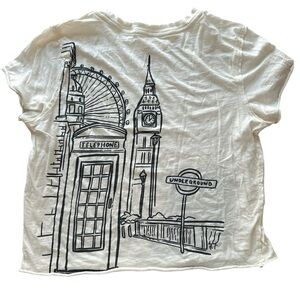 Maeve White London Graphic Tee